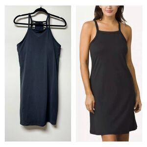 PRANA Ardor Dress Black, Sz M
